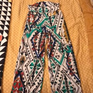 Printed Pants